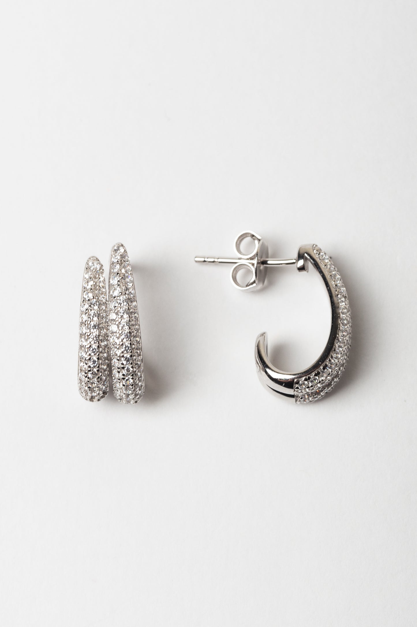 Aretes Andrómeda Plata