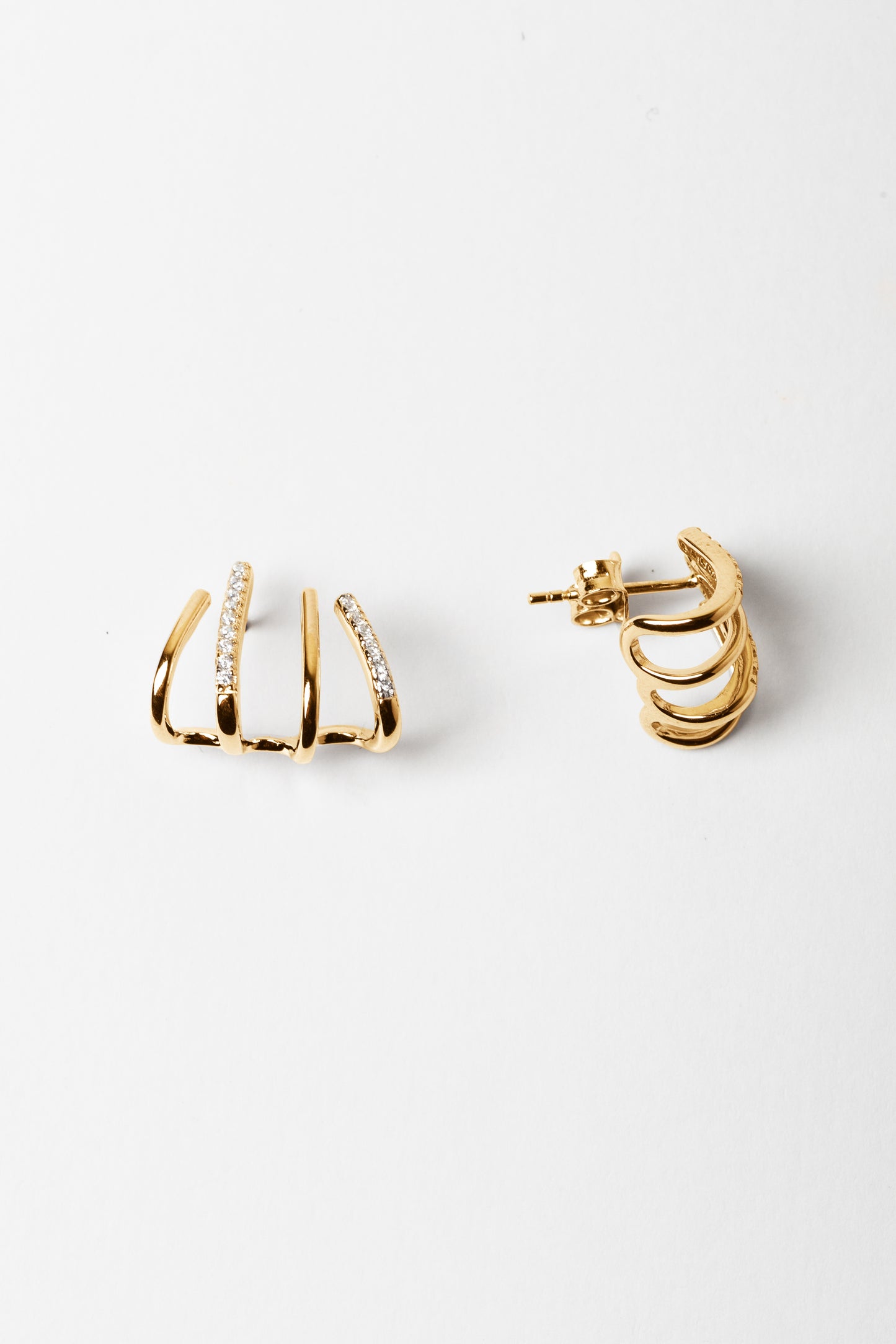 Aretes Leona Oro
