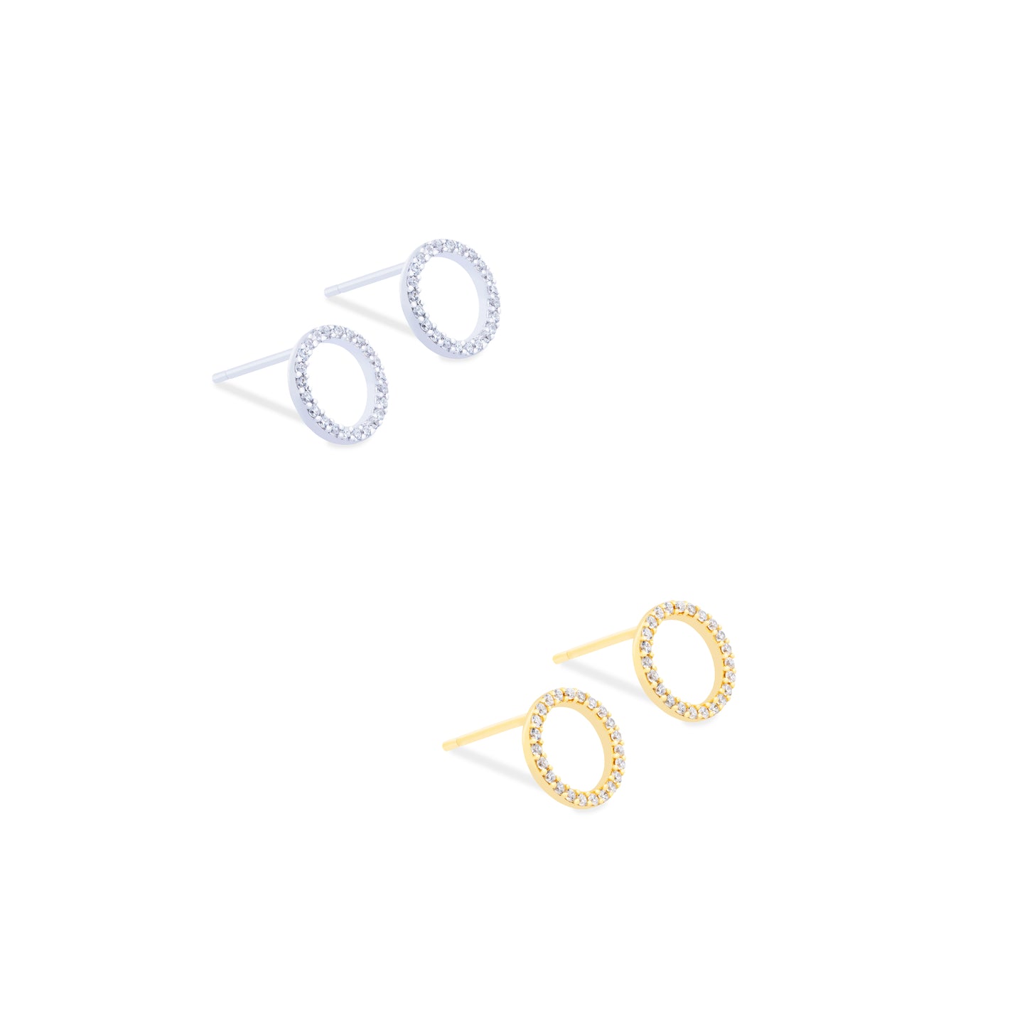 Aretes Aro Oro