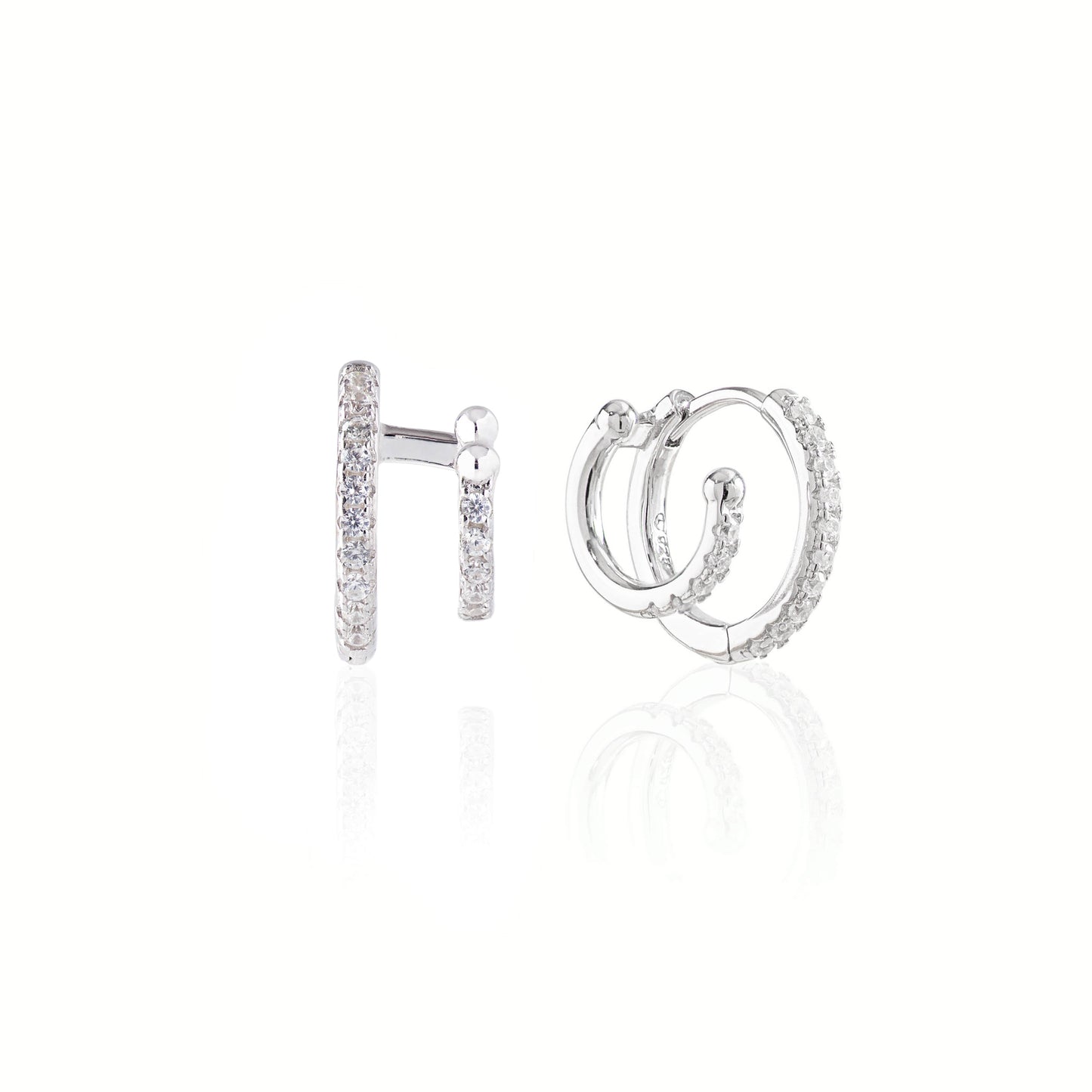 Aretes Adele Plata