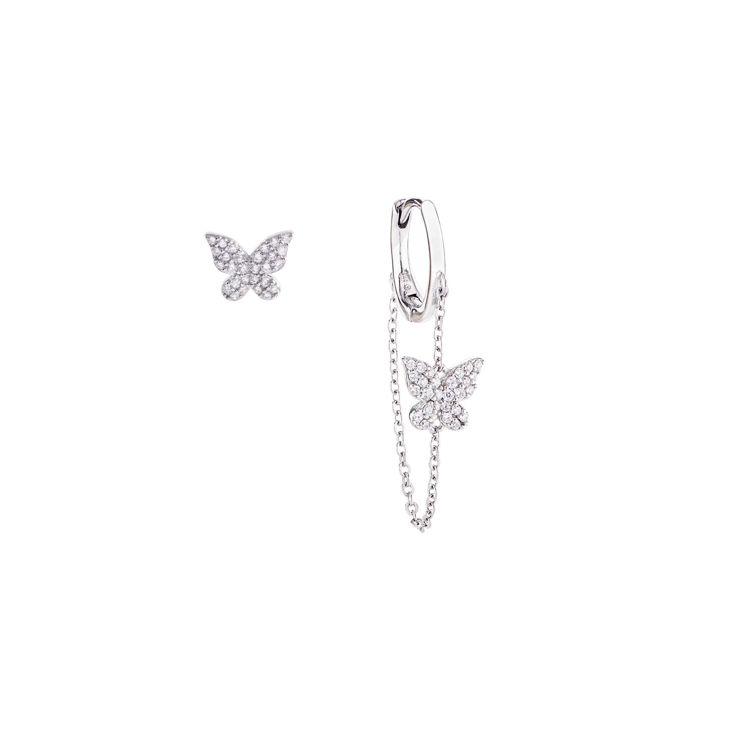 Aretes Liberty Plata