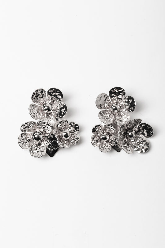 Aretes Eva Plateado