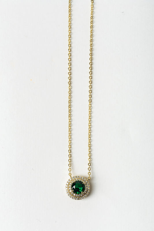 Collar Ana Verde Oro