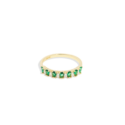 Anillo Reina Oro Verde