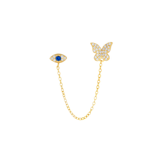 Aretes Mariposa Oro