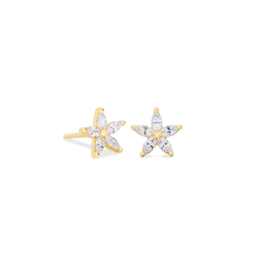 Aretes Flori Oro