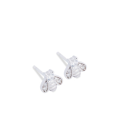 Arete Bee Plata