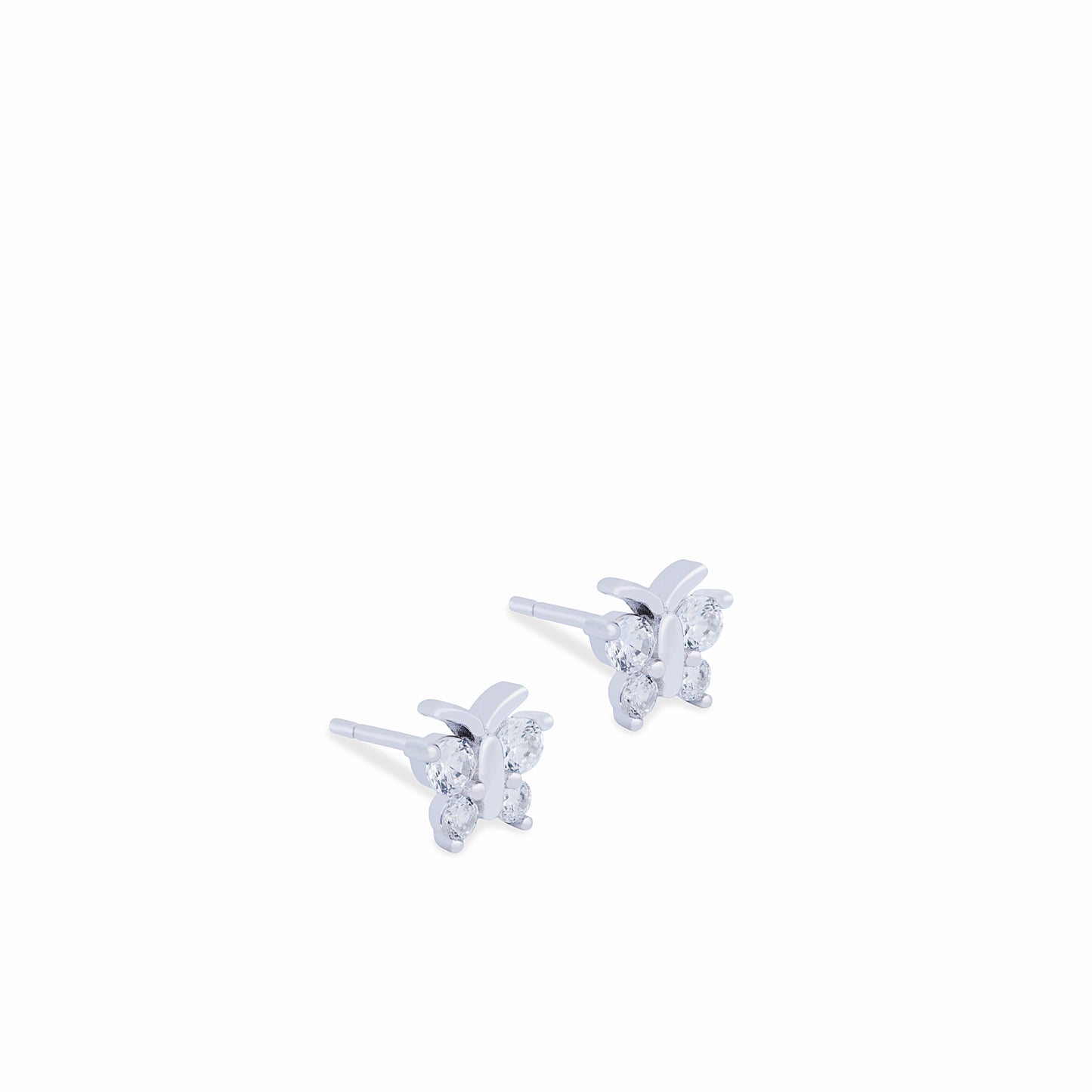 Aretes Butterfly Plata