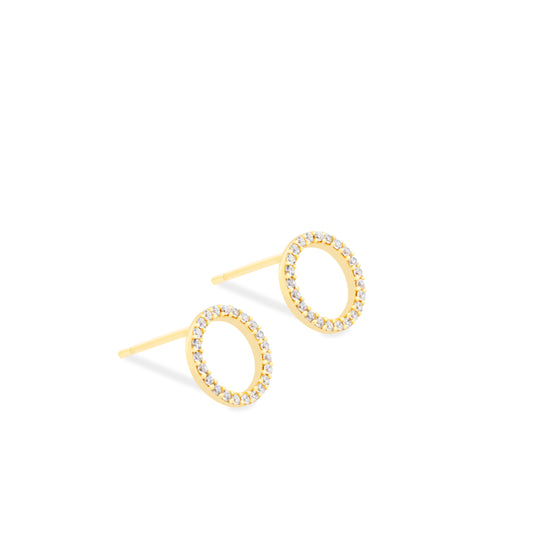 Aretes Aro Oro