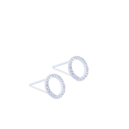 Aretes Aro Plata