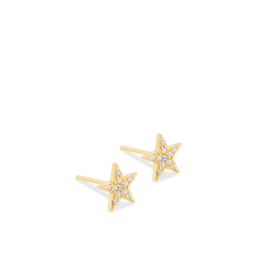 Aretes Estrella Oro
