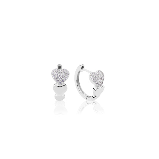 Argollas Cuore Plata