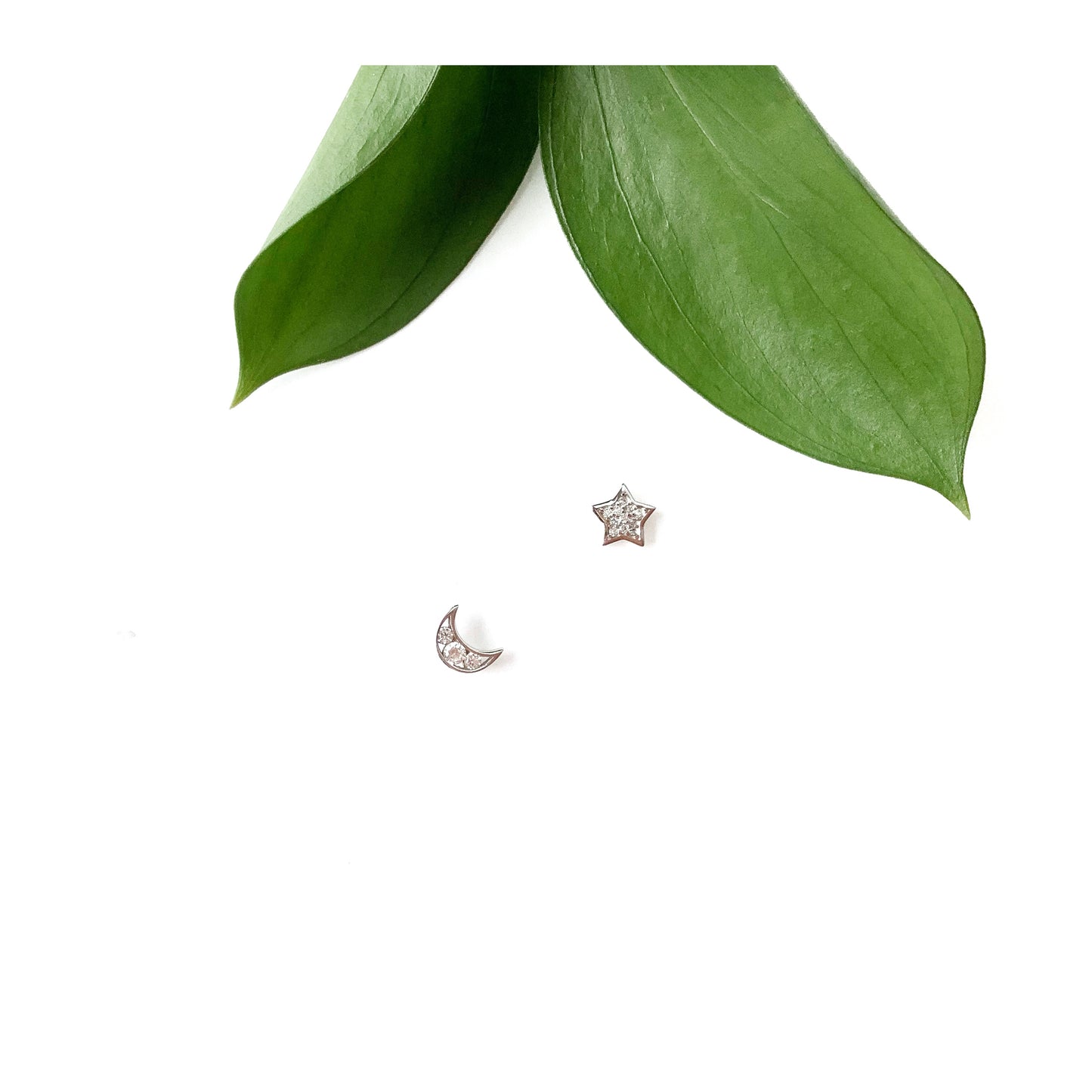 Aretes Starmoon Plata