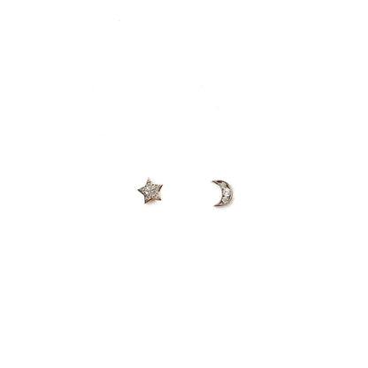 Aretes Starmoon Plata
