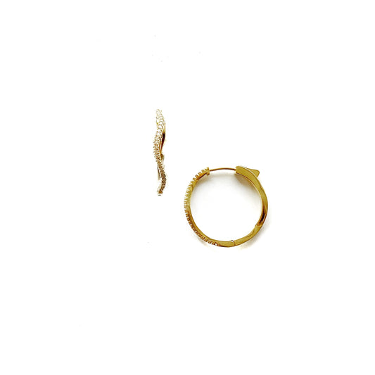 Argollas Tamara medianas Oro