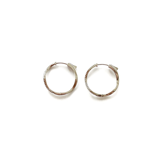 Argollas Tamara medianas Plata