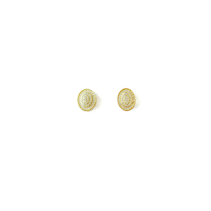 Aretes Reina Oro