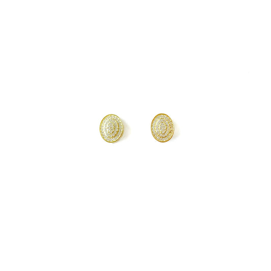 Aretes Reina Oro