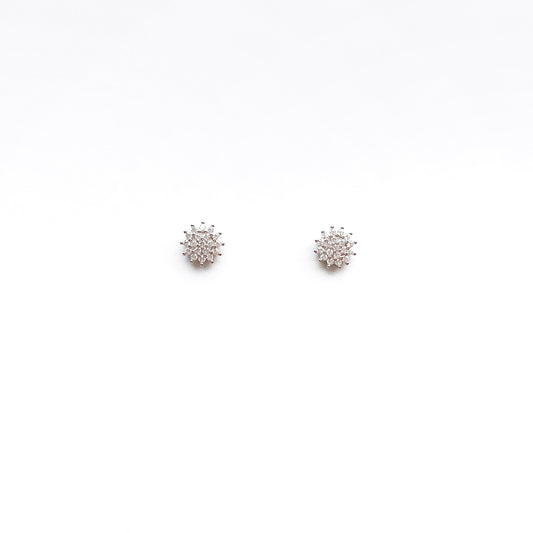 Aretes Sara Plata chicos