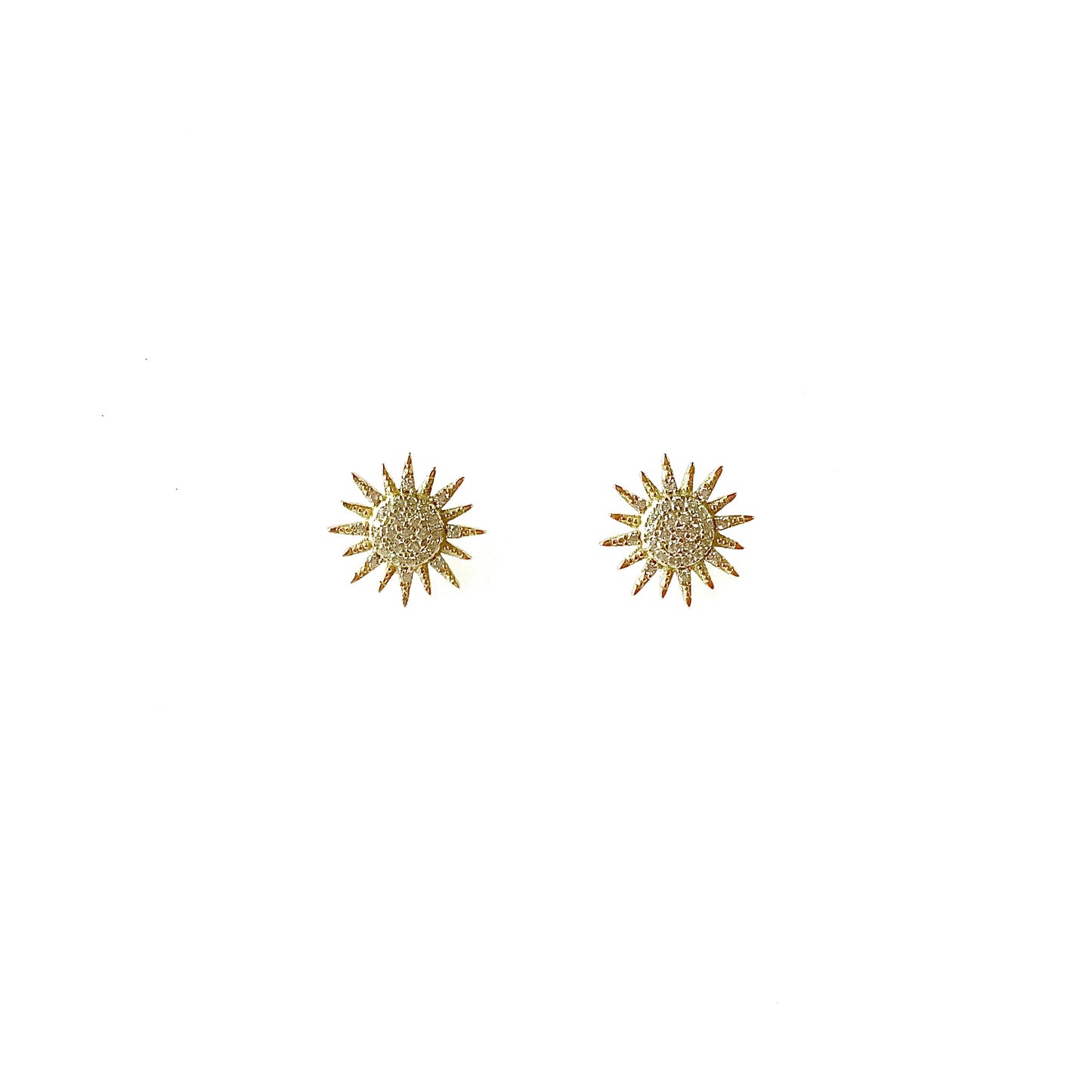 Aretes Sol Oro
