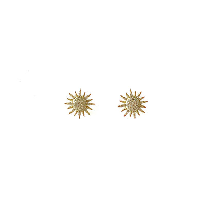 Aretes Sol Oro