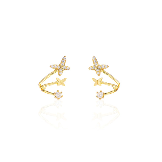 Aretes Andrea Oro