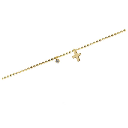 Pulsera Fe Oro