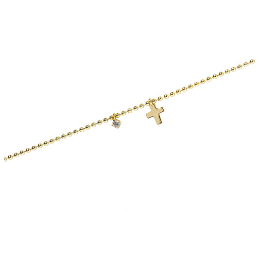 Pulsera Fe Oro